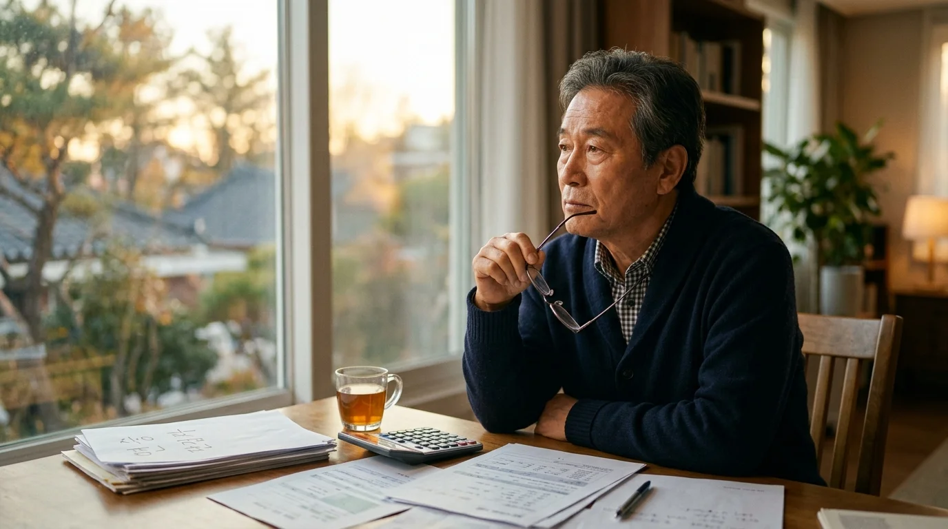 국민연금 수령 시기와 손익분기점 결정을 고민하는 은퇴자