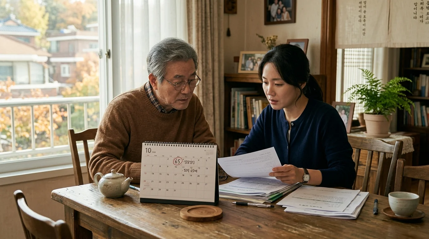 부모님 만 65세 예방접종 자격과 일정 확인